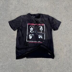 DISTRESSED PINK FLOYD SUN-FADE GRAPHIC TEE